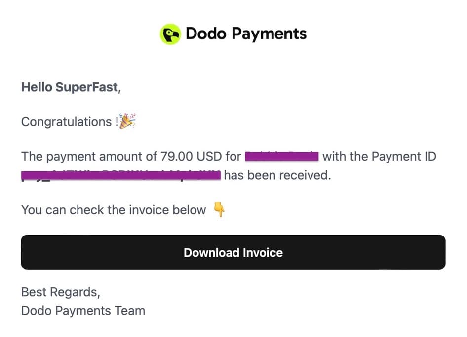 first sale screenshot